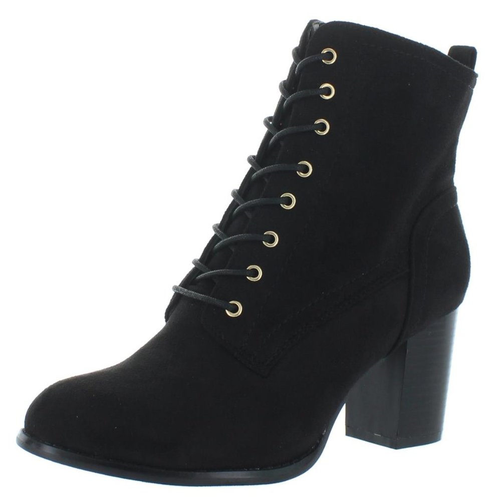 Journee Collection Black Ankle Boots NWOB